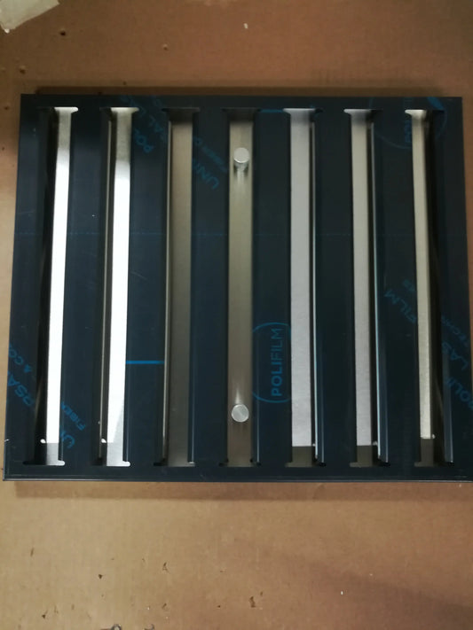 12x14 Stainless Steel Baffle Filter Outdoor BBQ